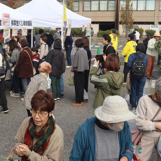 安曇野まつかわ秋祭り収穫祭の写真